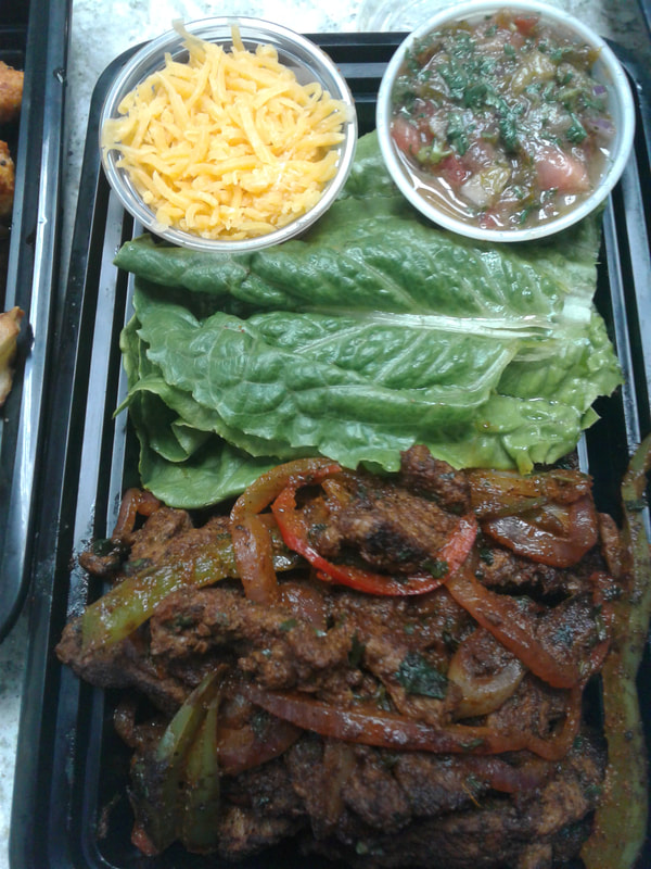 SAUTEED FAJITA LETTUCE WRAPS